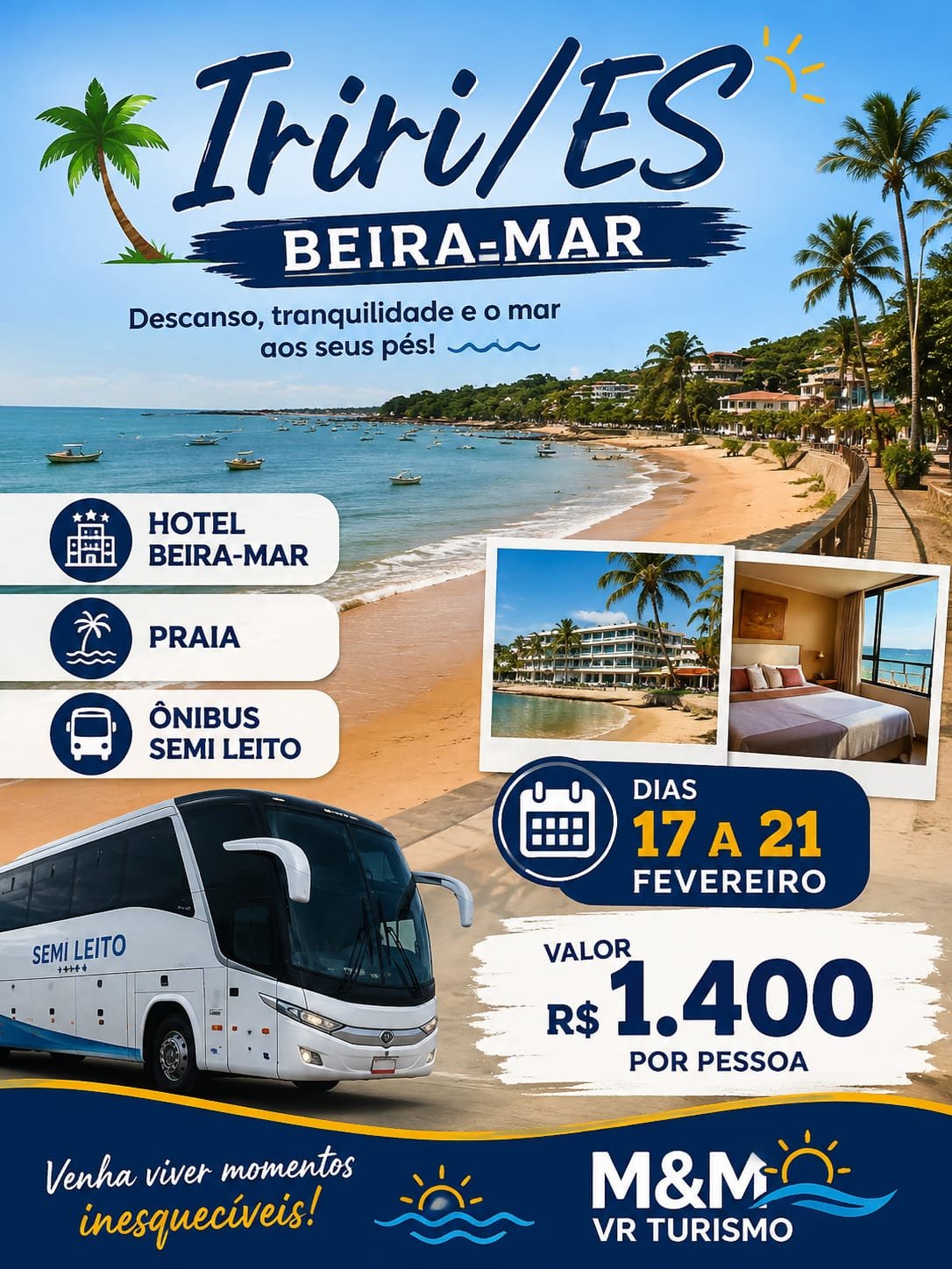 Viagem para Iriri no Espírito Santo